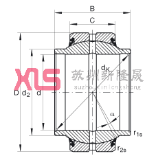PS GE40-HO-2RS,  DIN ISO 12 240-1 ˜, Soɂȴܷ