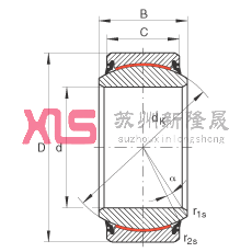 PS GE45-UK-2RS,  DIN ISO 12 240-1 ˜, Soɂȴܷ