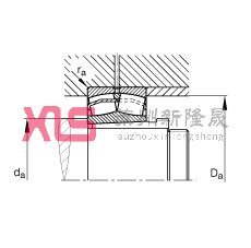 {ĝLS 22313-E1-K-T41A + AH2313G,  DIN 635-2 ˜ʵҪߴ, F׺ж