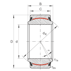 PS GE20-UK-2RS,  DIN ISO 12 240-1 ˜, Soɂȴܷ