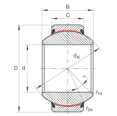 PS GE140-FW-2RS,  DIN ISO 12 240-1 ˜, Soɂȴܷ