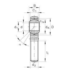US GAKL10-PB,  DIN ISO 12 240-4 ˜ʣݼySo