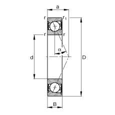 SS B7014-E-2RSD-T-P4S, {Ɍb|  = 25㣬ɂȴܷ⣬ǽ|ƹ