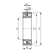 {(dio)ĝLS 239/560-B-K-MB, (j) DIN 635-2 (bio)(zhn)Ҫߴ, FףF 1:12
