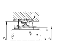 {ĝLS 22356-K-MB + H2356X,  DIN 635-2 ˜ʵҪߴ, F׺;o