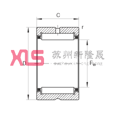 LS RNA4907,  DIN 617/ISO 1206 ˜ʣߴϵ 49