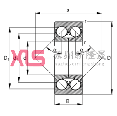 ǽ|S 3307-DA,  DIN 628-3 ˜ʵҪߴ磬pУɷxʷփȦ|  = 45