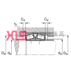 AFLS 32011-X-N11CA,  DIN ISO 355 / DIN 720 ˜ʵҪߴɷxXͳɌSȲ϶