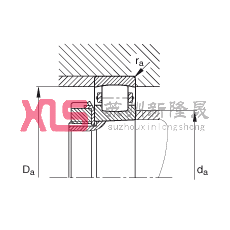 ΝLS 20312-K-TVP-C3,  DIN 635-1 ˜ʵҪߴ, FףF 1:12